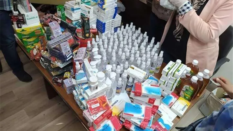 ضبط منشطات وأدوية مهربة داخل صيدليتين في مصر الجديدة