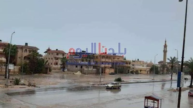 شمال سيناء ترفع درجة الاستعداد لمواجهة الأمطار والسيول المحتملة
