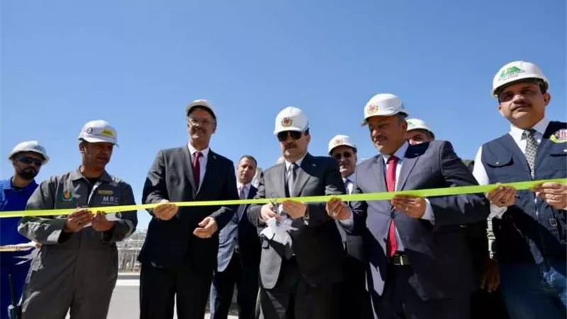افتتاح رئيس الوزراء العراقي لمصفاة كربلاء النفطية الاستراتيجية