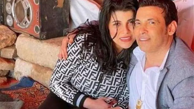 زوجة سعد الصغير: لما بنزعل بيجيبلي بوكيه ورد