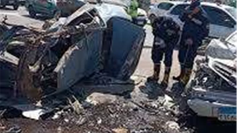 مصرع وإصابة 5 أشخاص في حادث مروري بمدينة 6 أكتوبر
