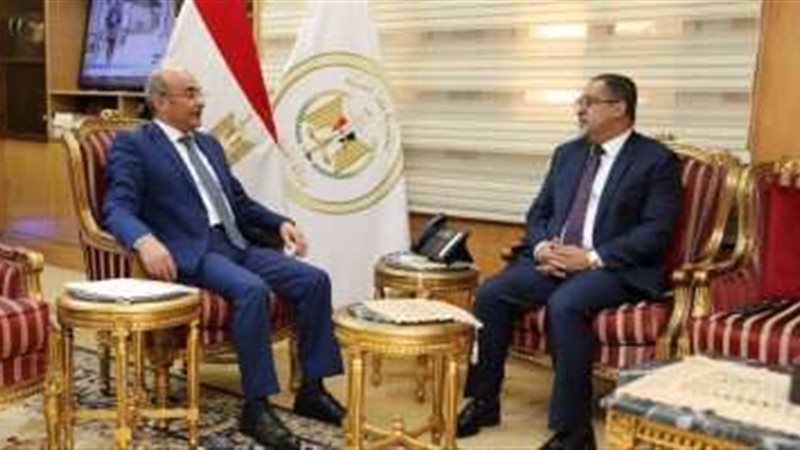وزير العدل يستقبل