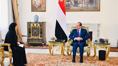 السيسي يتسلم رسالة خطية من 