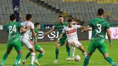 شوط مثير.. الزمالك يتقدم على المصري بثنائية مقابل هدف