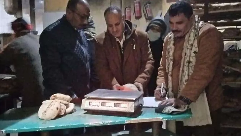 تحرير 16 محضرًا لمخالفات تموينية متنوعة بمركز ديرمواس بالمنيا