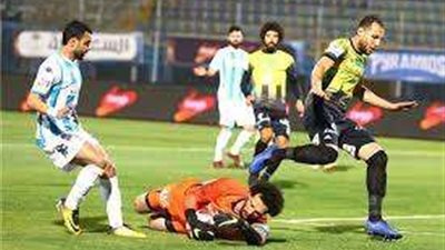 بيراميدز يهدر ضربة جزاء أمام المقاولون وينهي الشوط الأول بالتعادل السلبي