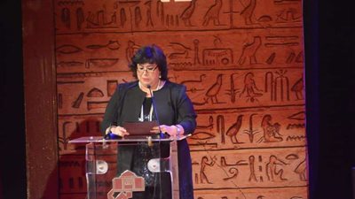 وزيرة الثقافة تفتتح فعاليات الدورة الـ ١٣ من المهرجان القومي للمسرح دورة 