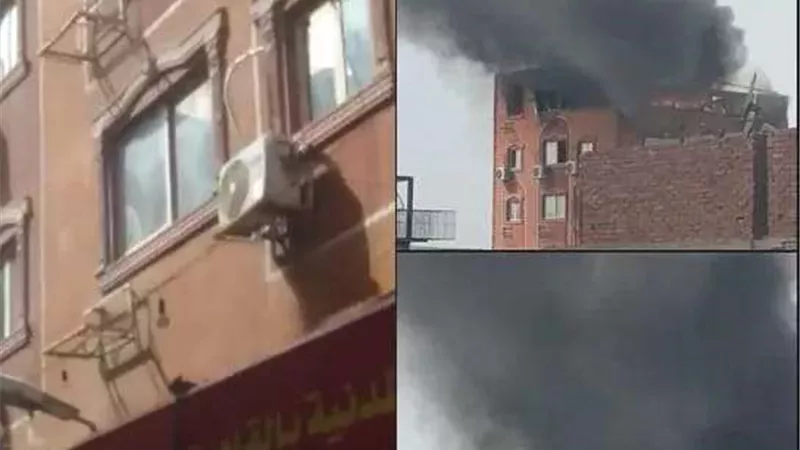 قرارات عاجلة من النيابة بشأن حريق كنيسة الأنبا إبرام بالزاوية الحمراء