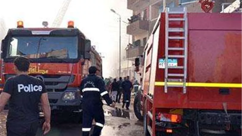 التحفظ على كاميرات المراقبة بكنيسة الأنبا إبرام لكشف ملابسات الحريق