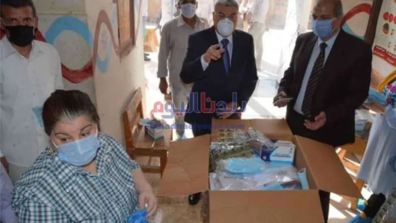 محافظ المنيا يشدد على الالتزام بالإجراءات الوقائية لمواجهه فيروس كورونا