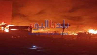 مصرع وإصابة 12 شخصا في حريق مستشفى خاص بالعبور
