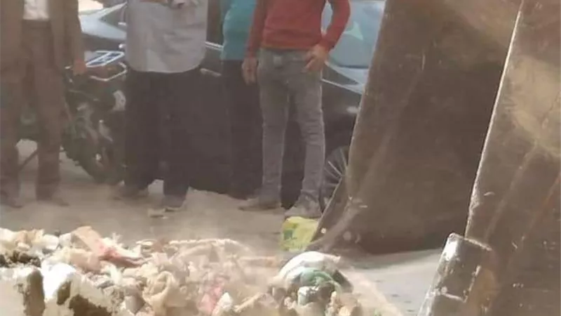 إزالة حالات تعد بمركزي سمالوط وملوي بـ المنيا