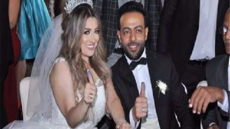 زوجه تامر عاشور تعلن إصابتها بفيروس كورونا