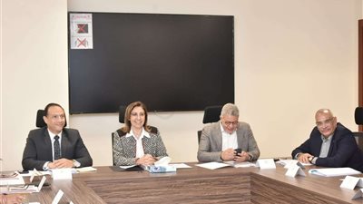 الكيلانى تجتمع بالقابضة للاستثمار في المجالات الثقافية والسينمائية بالعاصمة الأدارية