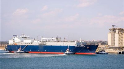 ميناء دمياط يستقبل 37 سفينة منها ناقلة الغاز المسال Maran Gas