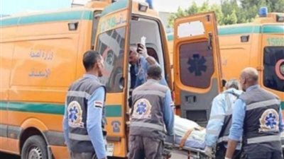 جثة و13 مصاب في حادث انقلاب سيارة ميكروباص بطريق مصر إسكندرية الصحراوي