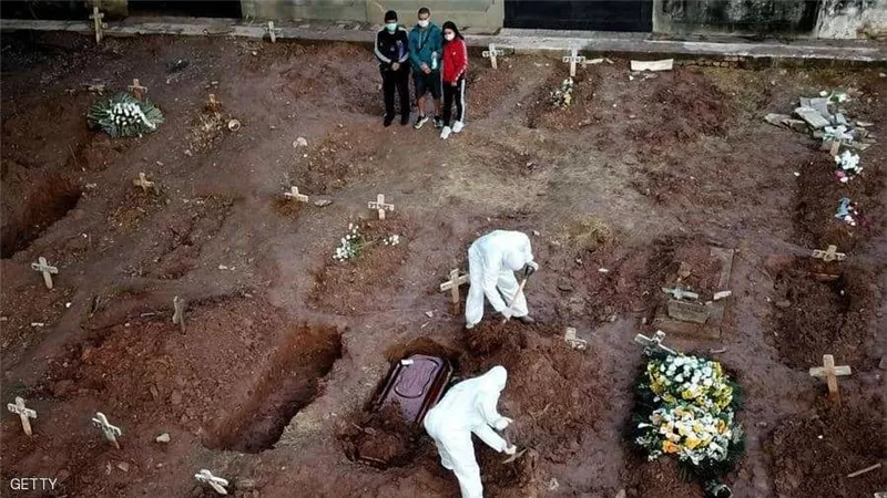 البرازيل تسجل أكثر من ألف وفاة بكورونا لليوم الثالث على التوالي