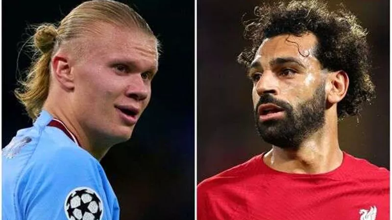 هالاند VS صلاح.. النرويجي يحطم رقمًا قياسيًا للمصري في البريميرليج