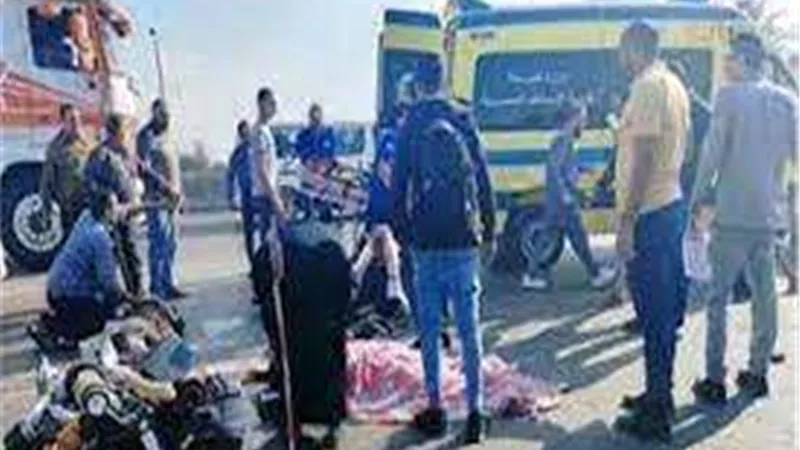 مصرع شاب إثر تصادم سيارة مسرعة به بالشرقية