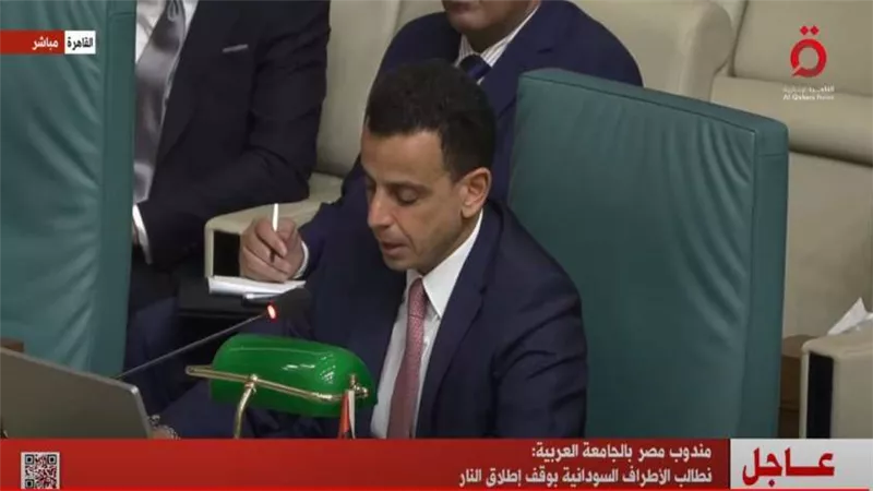 مندوب مصر بجامعة الدول العربية: أمن السودان جزءاً لا يتجزأ من الأمن القومي العربي