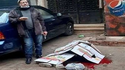 فيديو جديد لقاتل زوجته أمام مدرسة ببولاق