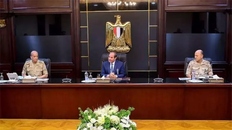 بالصور.. السيسي يترأس اجتماع المجلس الأعلى للقوات المسلحة