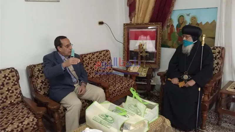 محافظ شمال سيناء والقيادات الأمنية يهنئون المسيحيين بعيد الميلاد