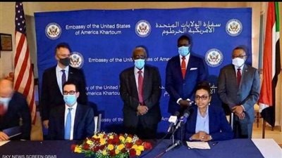 السودان وأمريكا يوقعان على إعلان اتفاق جديد للسلام