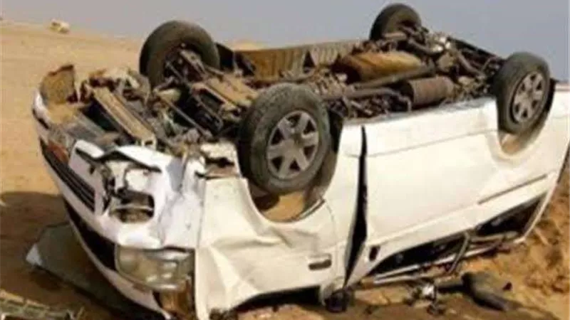 مصرع وإصابة 10 أشخاص إثر حادث إنقلاب ميكروباص بالمنيا