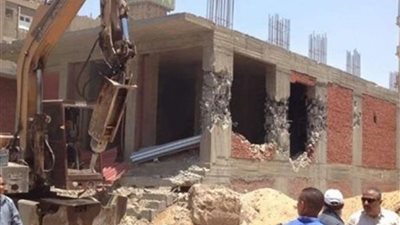 حملات مكثفة لإيقاف أعمال البناء المخالف بالإسكندرية