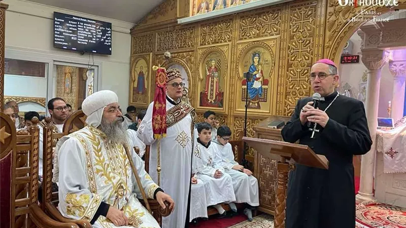 أسقف نانتير للكنيسة الكاثوليكية بفرنسا يزور إيبارشية شمالي فرنسا