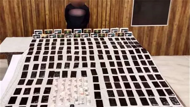 سقوط متهم بحوزته 40 طربة حشيش بالإسماعيلية