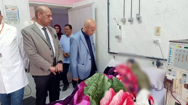 وكيل صحة الشرقية يتفقد الخدمات الطبية بمستشفى الصالحية المركزي