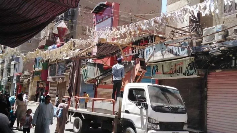 حملات بالمنيا لـ إزالة المخالفات والتعديات.. تفاصيل