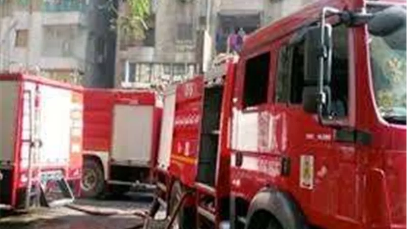 الحماية المدنية تسيطر على حريق داخل شقة ببلاق