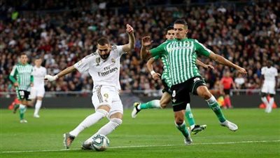 ريال مدريد يواجه ريال بيتيس في الدوري الإسباني