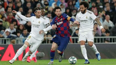 برشلونة وريال مدريد يرفعان شعار 