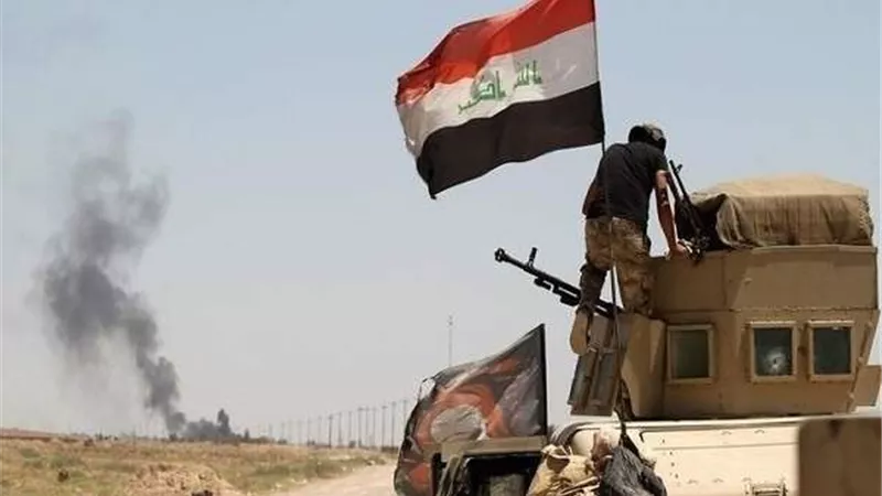 استهداف مواقع للجيش العراقي والحشد الشعبي جنوب بغداد