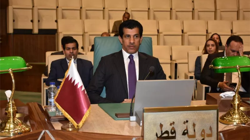 قطر تشارك في أعمال الدورة غير العادية المستأنفة لمجلس جامعة الدول العربية بشأن الوضع في السودان