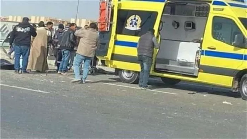 إصابة 4 أشخاص في حادث تصادم بالمنيا