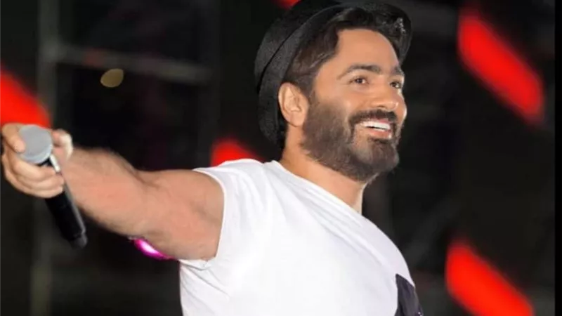 بعد انفصاله.. أول حفل لـ تامر حسني بكأس السوبر المصري