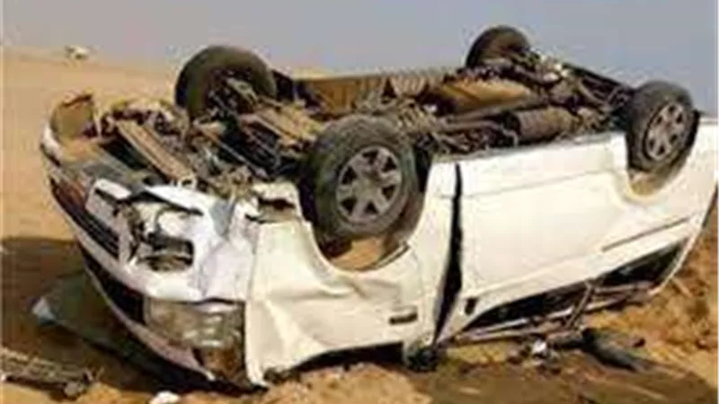 إصابة 10 أشخاص إثر انقلاب ميكروباص بالشرقية