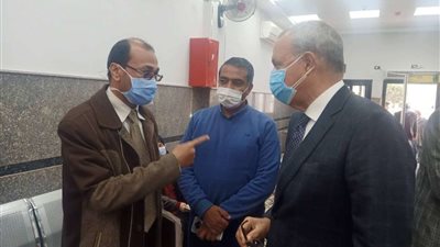 بدء أعمال توصيل الأكسجين إلى مستشفى كفر شكر المركزي