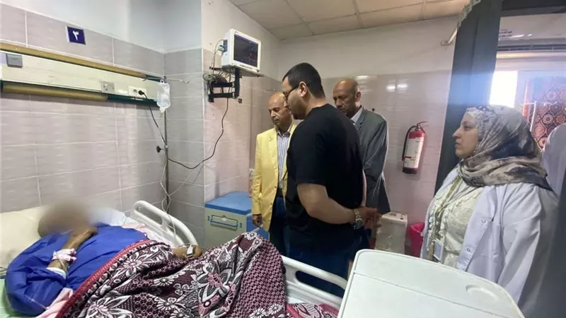 وكيل صحة الشرقية يستكمل تقفد الخدمات الطبية بمستشفي أبوكبير المركزي