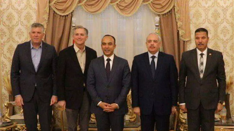 نائب محافظ المنيا يستقبل وفد رفيع المستوي من مجلس النواب الأمريكي