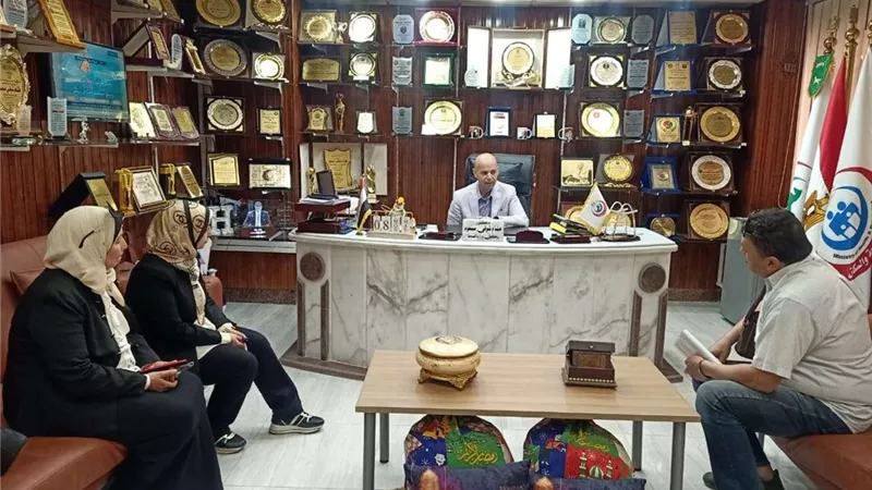وكيل صحة الشرقية يتابع فعاليات الدورة التدريبية للإعلام والتربية السكانية