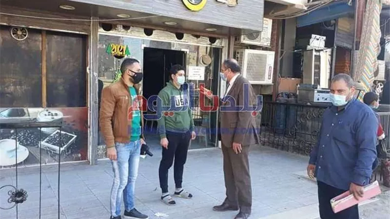 تحرير 24 مخالفة وإغلاق حضانة لعدم تطبيق اجراءات كورونا بمركز ملوي بالمنيا