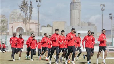 الأهلي يختتم تدريباته في القاهرة قبل السفر للمشاركة بكأس العالم للأندية