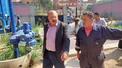 «عصمت» يتابع فحص جميع شبكات وخطوط مياه الشرب للتأكد من سلامة جودة المياه