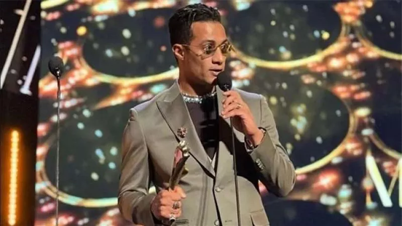 محمد رمضان يعلق على فوزه بجائزة أفضل ممثل وأفضل مسلسل في رمضان 2023